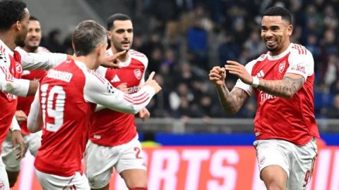 Champions League: Arsenal guarantee top-8 finish with Milan win; Spurs beat Dortmund