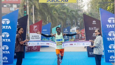 Ethiopia’s Tadu Abate and Yeshi Kalayu crowned champions at Mumbai Marathon 2026