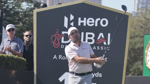 Golf: Tough start for Indians in windy conditions as Italian Molinari takes lead in Dubai Desert Cla