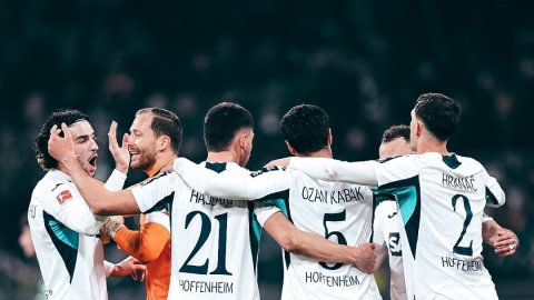 Hoffenheim maintains perfect 2026 start despite red card in Bremen