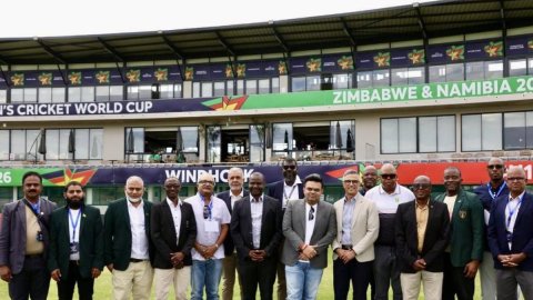 ICC chair Jay Shah meets Africa Cricket Association leaders in Windhoek; attends U19 WC match