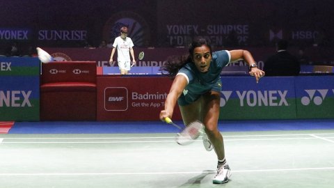 New Delhi: Action from Yonex Sunrise India Open 2026