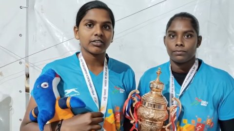 खेलो इंडिया बीच गेम्स 2026: हरियाणा की महिलाओं और दिल्ली के पुरुषों ने सेपक टकरा में जीता स्वर्ण 