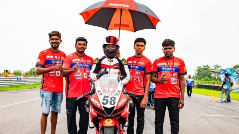 मिजोरम के राइडर के. लालनुनसांगा 'आईएनएमआरसी 2025' में रनर-अप रहे 