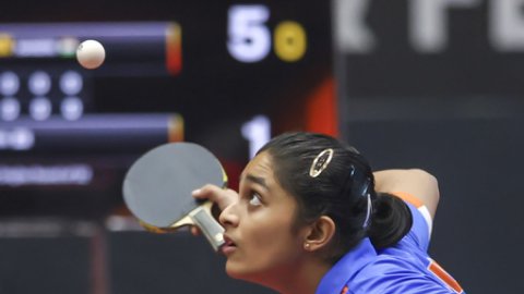 डब्ल्यूटीटी फीडर सीरीज 2026: हंसिनी मथन और सानिल शेट्टी की शानदार जीत, दूसरे राउंड में बनाई जगह 