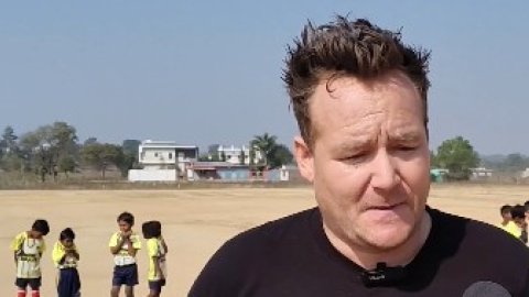 In MP's 'mini-Brazil', Cambodian coach trains local youth in football skills