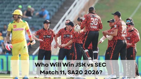 Joburg Super Kings vs Sunrisers Eastern Cape, Match 11, SA20 2025-26, Who will win today JSK vs SEC 