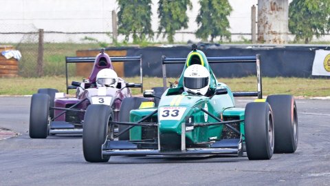 National 4W Racing C'ship: Arjun Chheda, Ishaan Madesh top; triple delight for Sai Shiva Sankaran