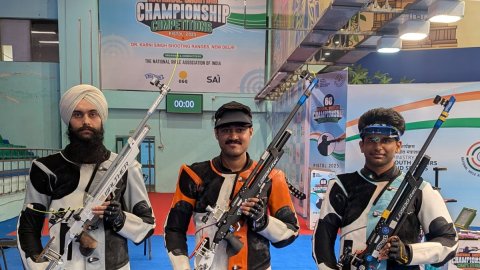 National Shooting Trials: After sweeping 50m Rifle 3P trials, Tilottama claims 10m Air Rifle Women T