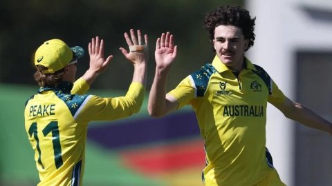 'No better time to start coming up against strong teams,’ says captain Oliver Peake as Aus U19 inch 