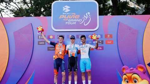 Pune Grand Tour 2026: Fergus Browning blazes the trail; Harshveer leads Indian challenge in high-spe