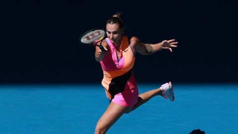Sabalenka ends Jovic's dream run, reaches fourth straight Aus Open semifinal