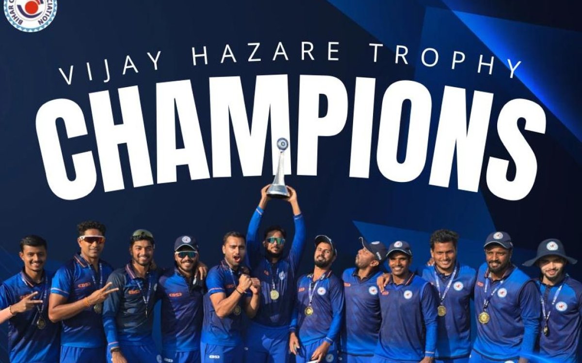 Vijay Hazare Trophy: Bihar Beat Manipur To Seal Promotion To Elite ...