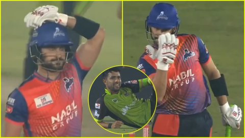 BPL में 25 साल के गेंदबाज़ से मज़े ले रहे थे Sahibzada Farhan... फिर फज़ीहत करवाई और हो गए OUT; देखे