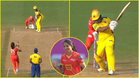 Renuka Thakur ने दिलाई Bhuvneshwar Kumar की याद, बवाल इनस्विंगर डालकर उड़ा दिए Kiran Navgire के स्टं