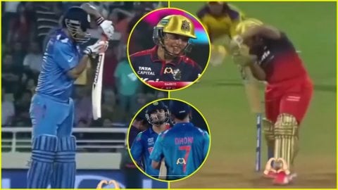 Richa Ghosh ने दिलाई MS Dhoni की याद, Smriti Mandhana के लिए डिफेंस करके रोका बॉल; देखें VIDEO