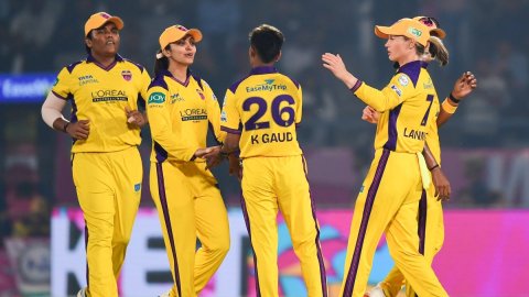 WPL 2026: Devine’s unbeaten fifty takes Gujarat Giants to 153/8 against UP Warriorz