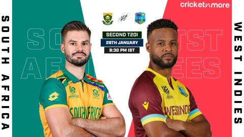 SA vs WI 2nd T20I: साउथ अफ्रीका बनाम वेस्टइंडीज! यहां देखें संभावित XI, पिच रिपोर्ट और लाइव स्ट्रीमि