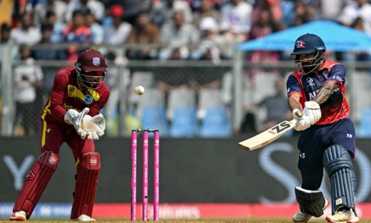 Nepal set 134 runs target for west indies in t20 world cup 2026 clash
