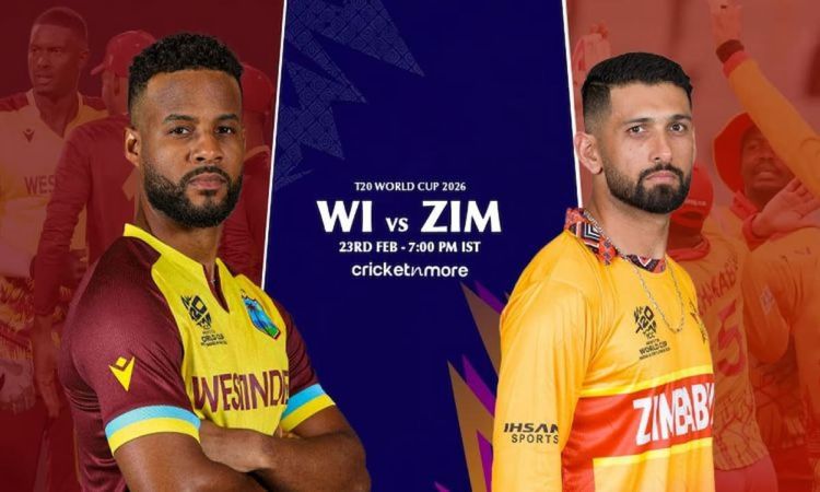 T20WC 2026, Super 8:  जिम्बाब्वे ने जीता टॉस, वेस्टइंडीज करेगी पहले बल्लेबाजी; देखें प्लेइंग इलेवन