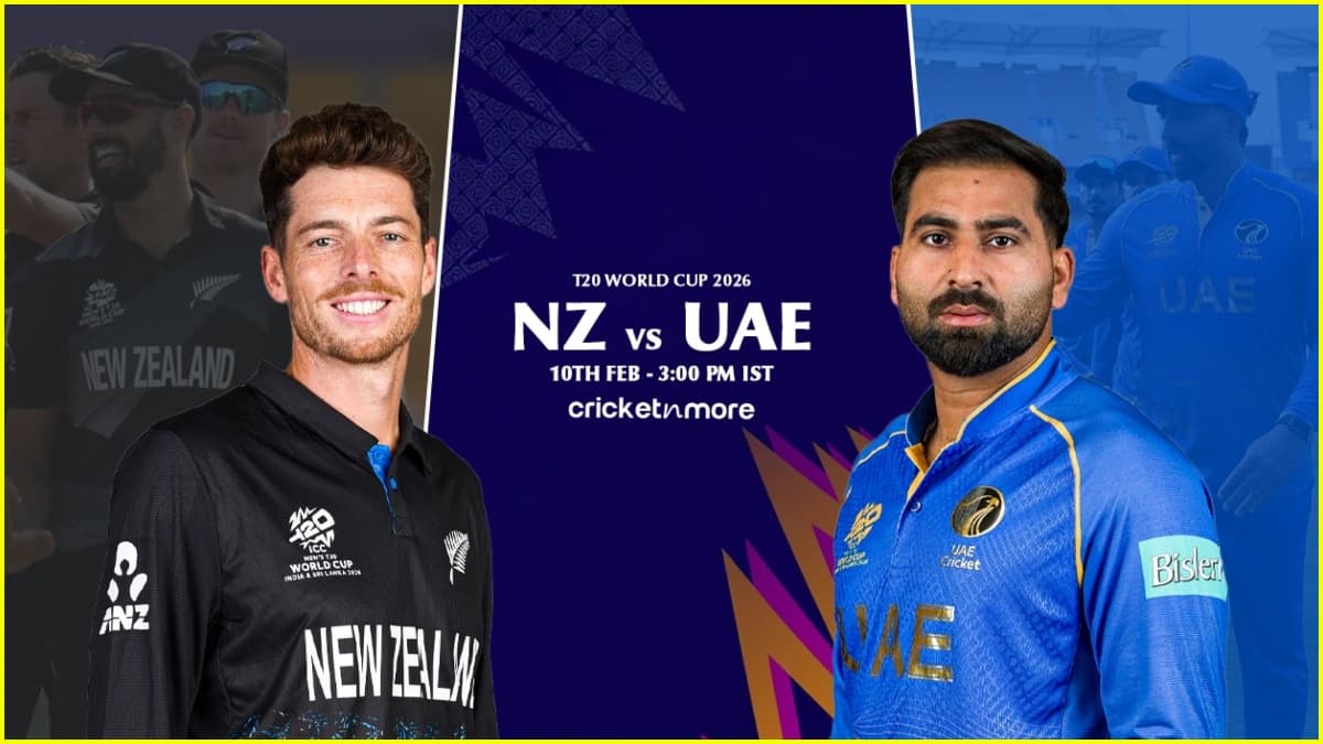 NZ vs UAE Match Prediction, ICC T20 World Cup 2026: न्यूजीलैंड बनाम यूएई!  यहां देखें संभावित XI, पिच रिपोर्ट और लाइव स्ट्रीमिंग से जुड़ी सभी जानकारी  - New Zealand Vs Uae ...