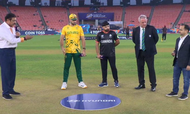 Canada opt to bowl first against South Africa in T20 World Cup 2026 match