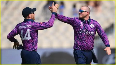 SCO vs ITA: कोलकाता में George Munsey के बाद Michael Leask चमके, स्कॉटलैंड ने इटली को 73 रनों से हरा