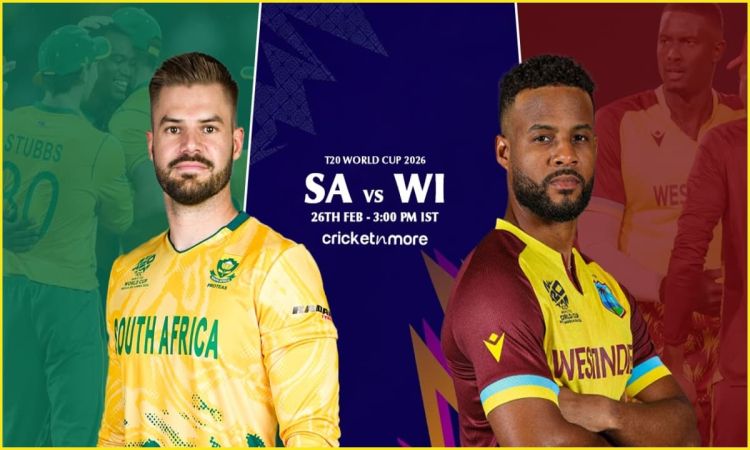 ICC T20 World Cup 2026: वेस्टइंडीज बनाम साउथ अफ्रीका! यहां देखें संभावित XI और T20I हेड टू हेड रिकॉर्ड