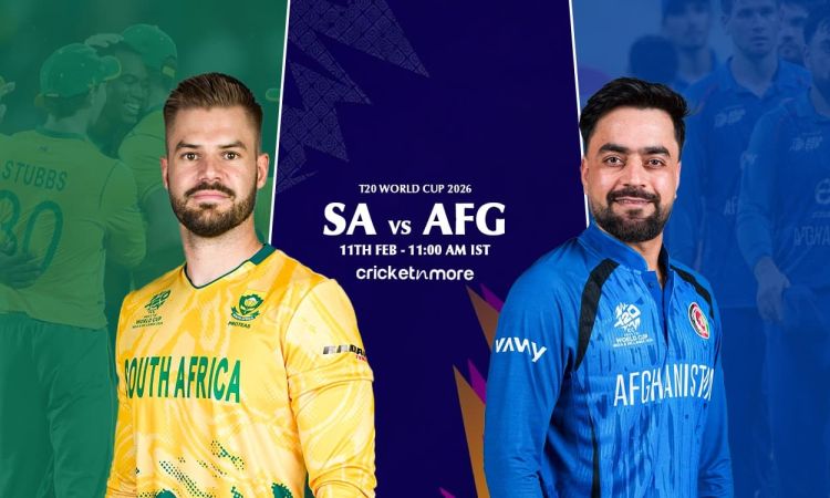 SA vs AFG: अफगानिस्तान ने टॉस जीतकर चुनी गेंदबाज़ी, यहां देखें दोनों टीमों की प्लेइंग XI