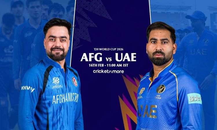 AFG vs UAE: अफगानिस्तान ने टॉस जीतकर चुनी गेंदबाज़ी, यहां देखें दोनों टीमों की प्लेइंग XI