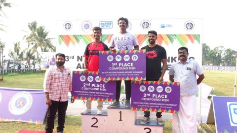 Ankita, Mani Ratnam, and Aditi claim top spots in National Ranking Archery Tournament