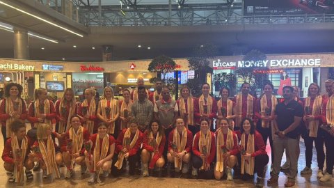 England women’s hockey team reaches Hyderabad for FIH World Cup 2026 Qualifiers