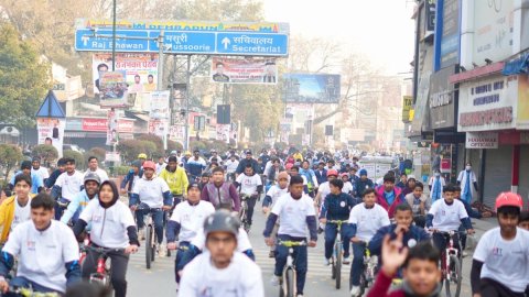 Fit India Sundays on Cycle draws thousands nationwide, marks 61st edition with grand celebration in 