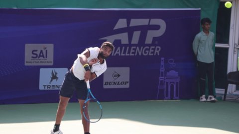 एटीपी दिल्ली ओपन: आखिरी मिनट में एंट्री करने वाले एम. सुरेशकुमार ने 5वीं सीड कार्बोनी को हराया 