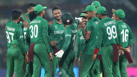 Chennai : ICC Cricket World Cup Match Between New Zealand and Bangladesh