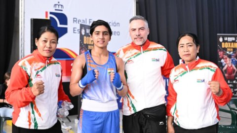 बॉक्सम एलीट 2026: सेमीफाइनल में पहुंचीं नीतू और प्रीति, जादुमणि ने बिखेरी चमके, भारत के 19 मेडल पक्क