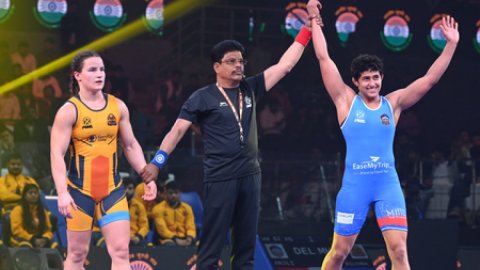 प्रो रेसलिंग लीग 2026: फाइनल में दिल्ली दंगल वॉरियर्स की एंट्री, हरियाणा थंडर्स से होगा खिताबी मुकाब