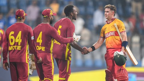Mumbai: ICC Men's T20 World Cup 2026- Zimbabwe vs  West Indies