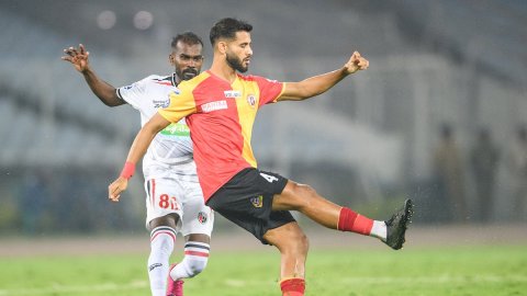 ISL 2025-26: Ezzejjari’s brace helps East Bengal overcome NorthEast United