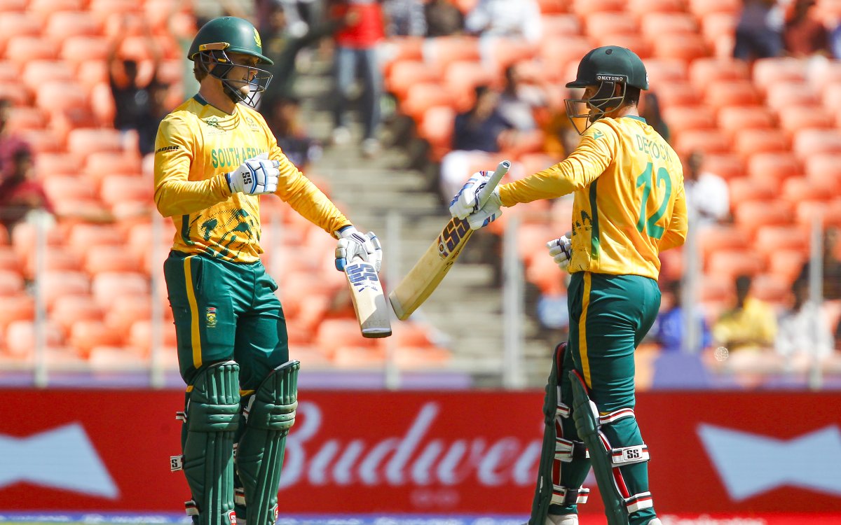 T20 WC: De Kock, Rickleton & Jansen Guide SA To 187/6 Against ...