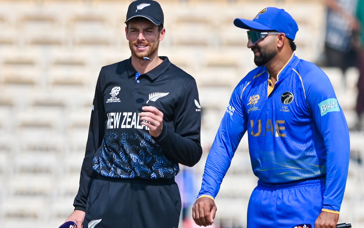 T20 WC: UAE Elect To Bat Against New Zealand In Chennai On Cricketnmore