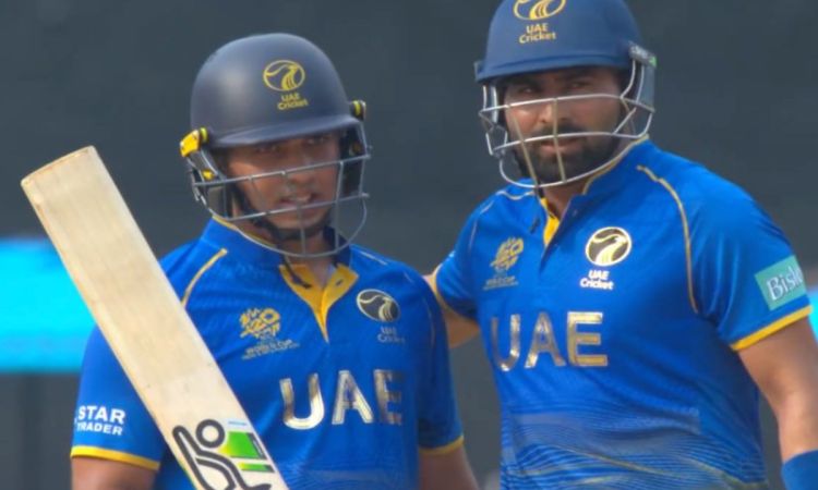 T20 WC 2026: UAE ने न्यूजीलैंड  को दिया 174 रनों का लक्ष्य, शराफू और वसीम ने ठोके अर्द्धशतक