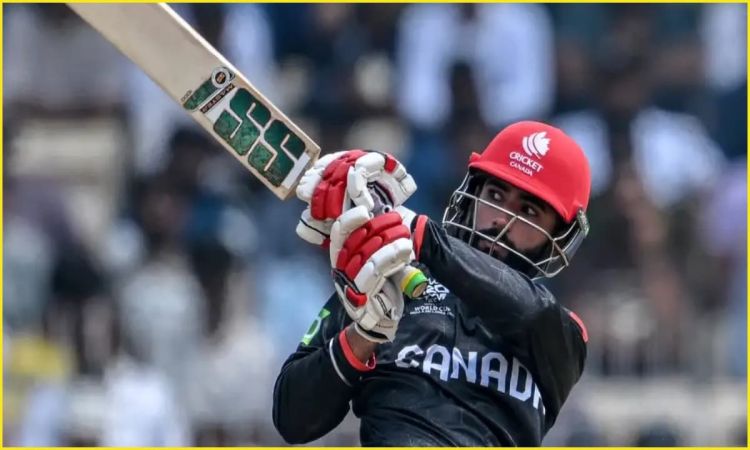 NZ vs CAN: कनाडा के युवराज ने ठोका शतक, न्यूजीलैंड को मिला 174 रनों का लक्ष्य