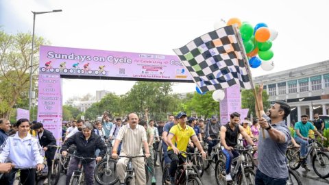 65th edition of Fit India Sundays on Cycle takes place in more than 5000 locations