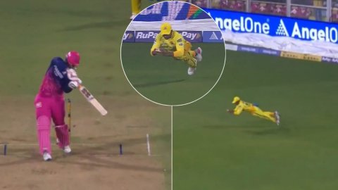 VIDEO: क्या आपने देखा Sarfaraz Khan का ये गजब कैच? वैभव सूर्यवंशी को आउट करने के लिए बने सुपरमैन