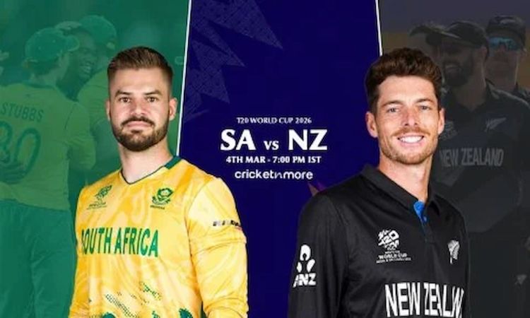 T20WC 2026, Semi-final 1: न्यूजीलैंड ने जीता टॉस, साउथ अफ्रीका उतरेगी पहले बल्लेबाजी के लिए; दखें प्लेइंग XI