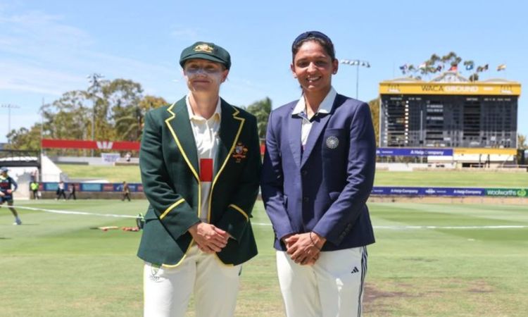 Australia women opt to bowl first In only test against India Women