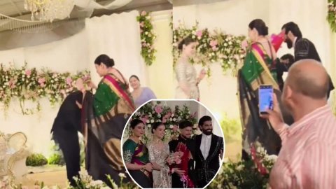 VIDEO: कुलदीप यादव ने जीता फैंस का दिल, शादी की ग्रैंड रिसेप्शन में रवींद्र जडेजा और उनकी पत्नी के छ