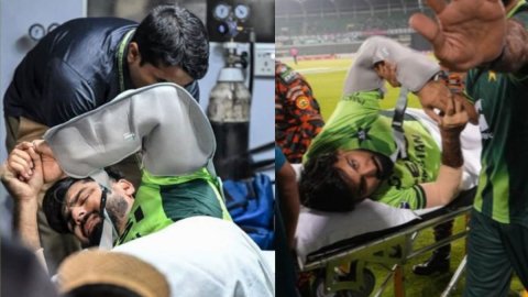 पाकिस्तान को लगा झटका, बांग्लादेश के खिलाफ दूसरे वनडे में यह खिलाड़ी बुरी तरह चोटिल होकर पहुंचा अस्प