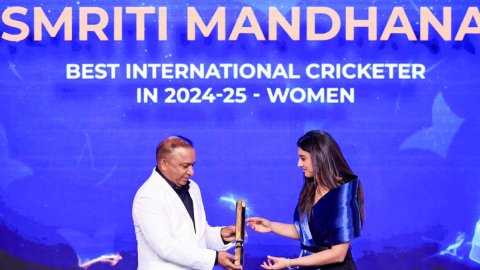 'Great year in terms of doing what I could for the team,’ says Mandhana after 'Best International Cr